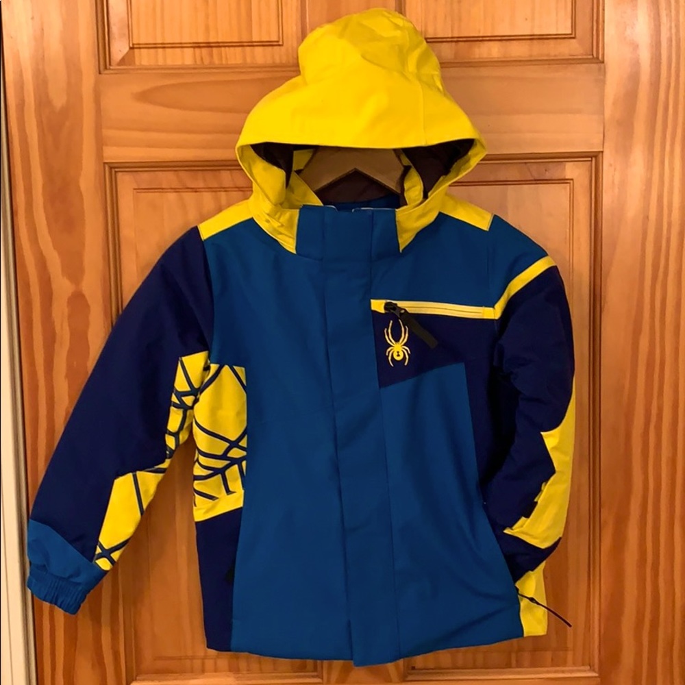 Boys Spyder “Mini Challenger Jacket” size 6 ONLY 1 AVAILABLE!
